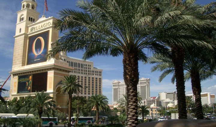 Exterior of Bellagio Hotel in Las Vegas