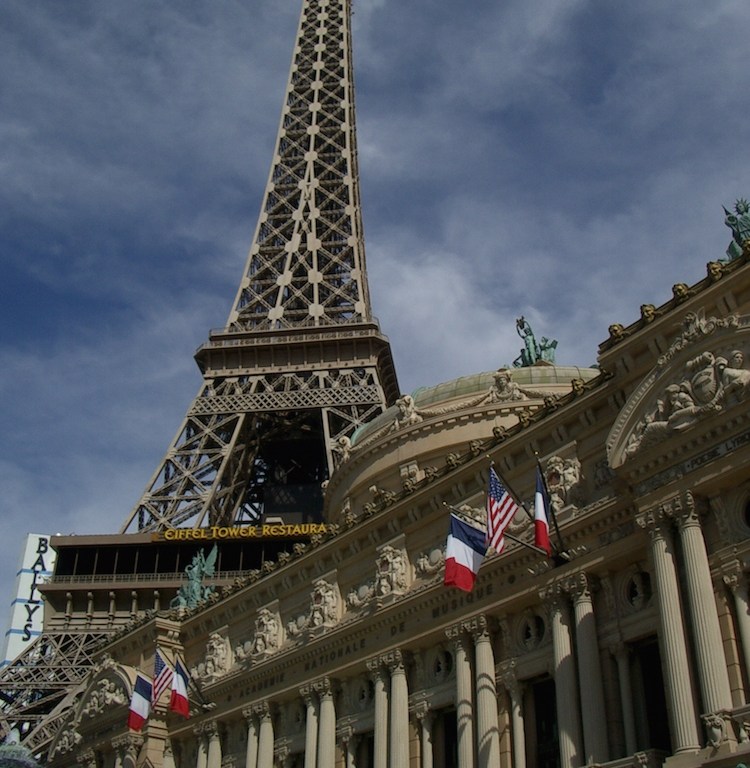 Eiffel Tower at the Paris Hotel in Las Vegas