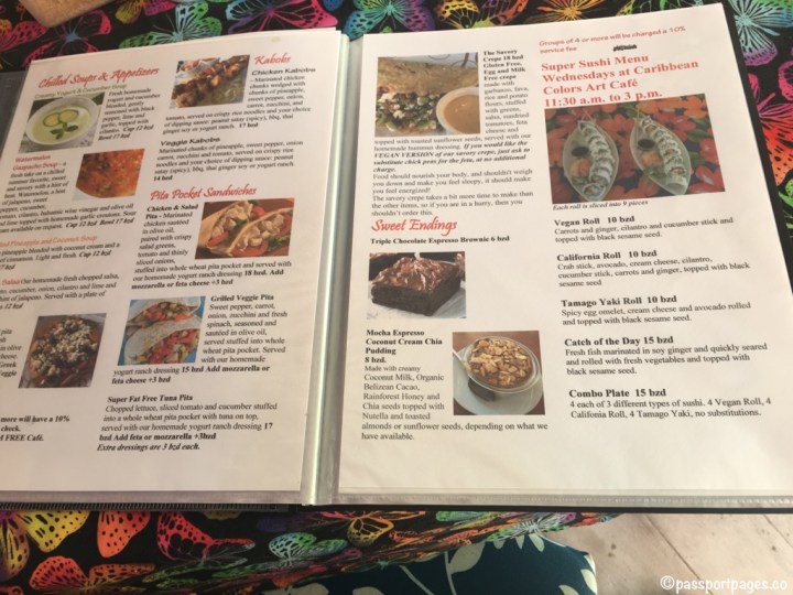 Caribbean-Colors-Art-Cafe-Menu-Caye-Caulker-vegetarian