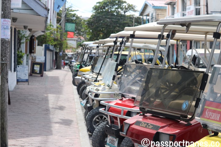 golf-carts-amgergris-caye