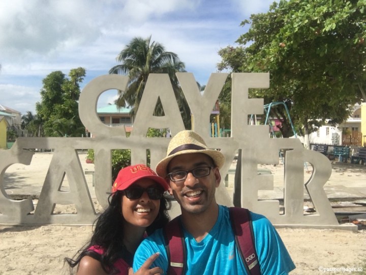 Samta-Ajay-Caye-Caulker-sign